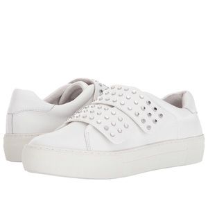 JSlides Brand New Accent white sneakers size 7.5!!